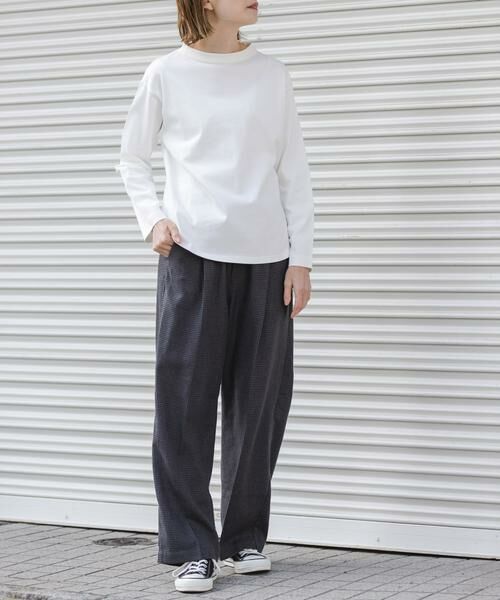 URBAN RESEARCH DOORS / アーバンリサーチ ドアーズ Tシャツ | FORK&SPOON　ボトルネックロングスリーブTシャツ | 詳細7