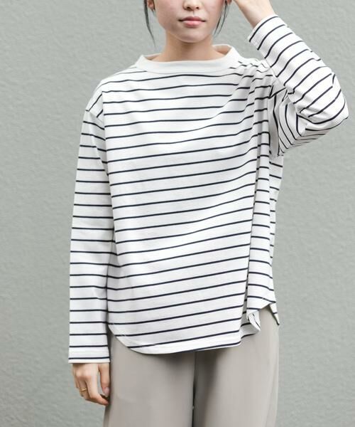 URBAN RESEARCH DOORS / アーバンリサーチ ドアーズ Tシャツ | FORK&SPOON　ボトルネックロングスリーブTシャツ | 詳細11