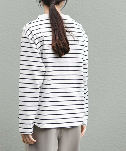 URBAN RESEARCH DOORS / アーバンリサーチ ドアーズ Tシャツ | FORK&SPOON　ボトルネックロングスリーブTシャツ | 詳細13