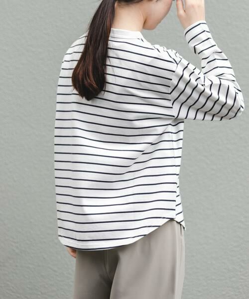 URBAN RESEARCH DOORS / アーバンリサーチ ドアーズ Tシャツ | FORK&SPOON　ボトルネックロングスリーブTシャツ | 詳細14