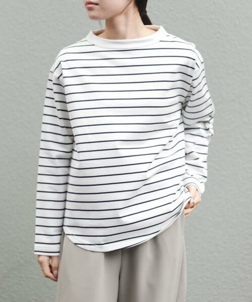 URBAN RESEARCH DOORS / アーバンリサーチ ドアーズ Tシャツ | FORK&SPOON　ボトルネックロングスリーブTシャツ | 詳細15