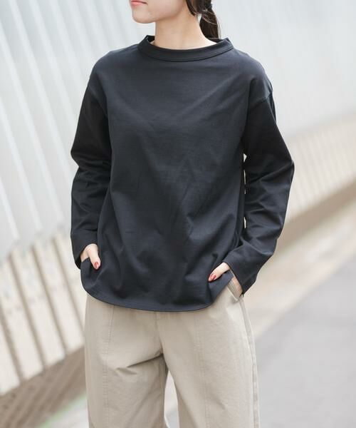 URBAN RESEARCH DOORS / アーバンリサーチ ドアーズ Tシャツ | FORK&SPOON　ボトルネックロングスリーブTシャツ | 詳細24