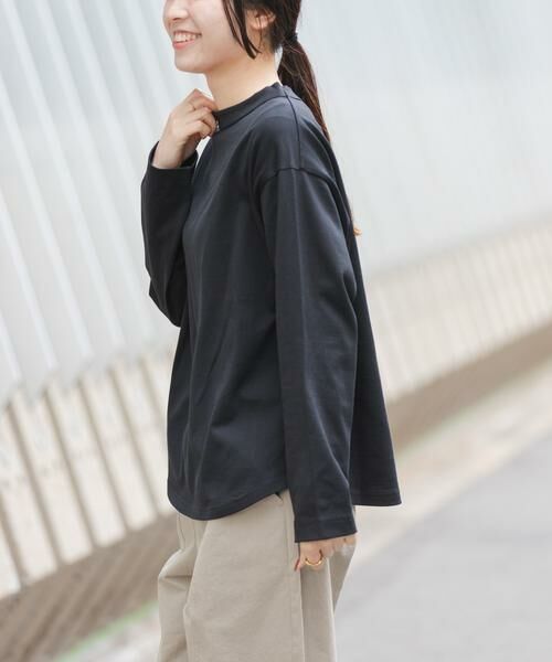 URBAN RESEARCH DOORS / アーバンリサーチ ドアーズ Tシャツ | FORK&SPOON　ボトルネックロングスリーブTシャツ | 詳細25