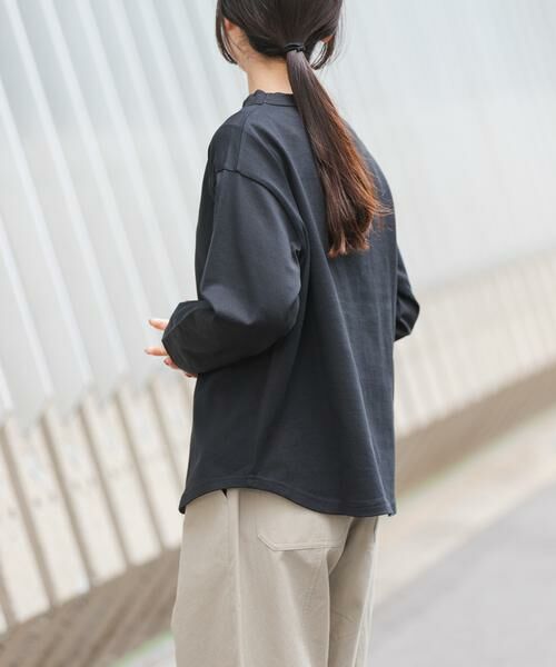 URBAN RESEARCH DOORS / アーバンリサーチ ドアーズ Tシャツ | FORK&SPOON　ボトルネックロングスリーブTシャツ | 詳細26