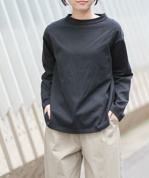 URBAN RESEARCH DOORS / アーバンリサーチ ドアーズ Tシャツ | FORK&SPOON　ボトルネックロングスリーブTシャツ | 詳細30