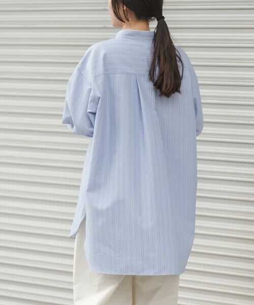 URBAN RESEARCH DOORS / アーバンリサーチ ドアーズ シャツ・ブラウス | FORK&SPOON　PEオックスロングシャツ | 詳細2