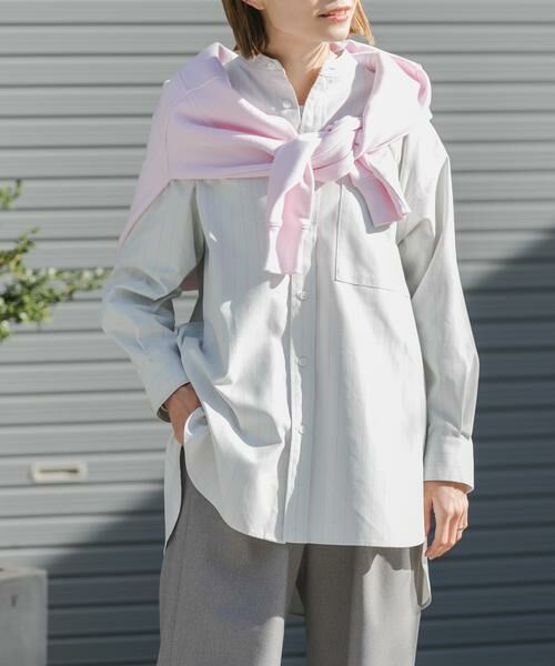 URBAN RESEARCH DOORS / アーバンリサーチ ドアーズ シャツ・ブラウス | FORK&SPOON　PEオックスロングシャツ | 詳細14