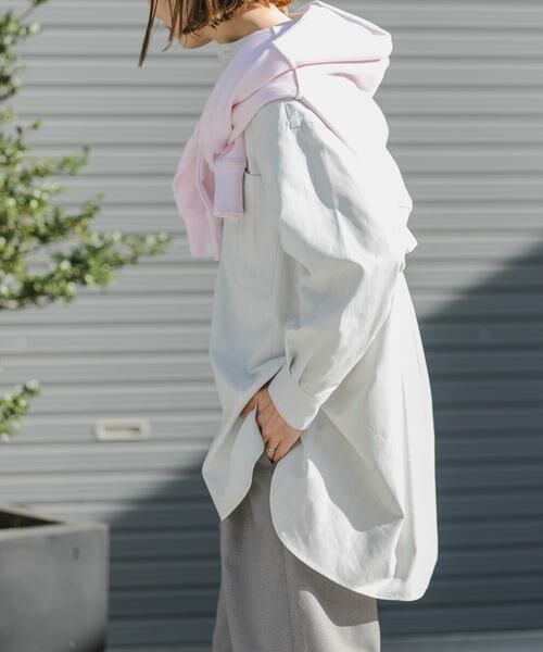 URBAN RESEARCH DOORS / アーバンリサーチ ドアーズ シャツ・ブラウス | FORK&SPOON　PEオックスロングシャツ | 詳細15