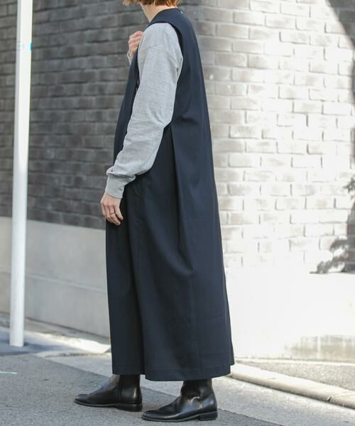 URBAN RESEARCH DOORS / アーバンリサーチ ドアーズ ワンピース | FORK&SPOON　キャリーマンジャンパースカート | 詳細2