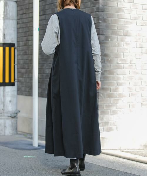 URBAN RESEARCH DOORS / アーバンリサーチ ドアーズ ワンピース | FORK&SPOON　キャリーマンジャンパースカート | 詳細3