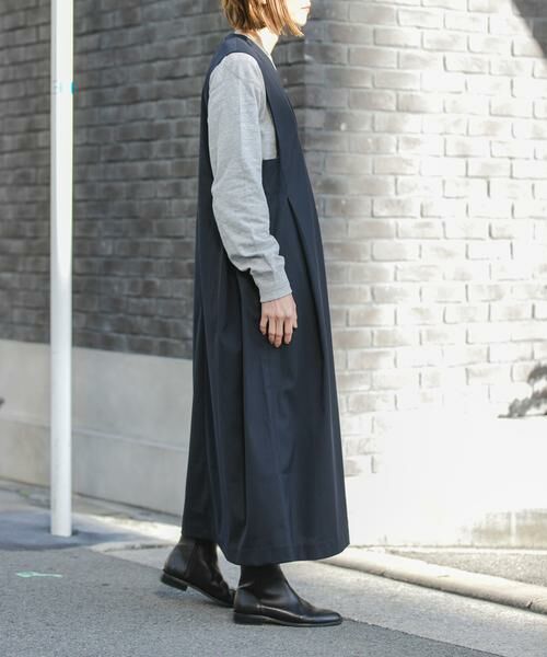 URBAN RESEARCH DOORS / アーバンリサーチ ドアーズ ワンピース | FORK&SPOON　キャリーマンジャンパースカート | 詳細4