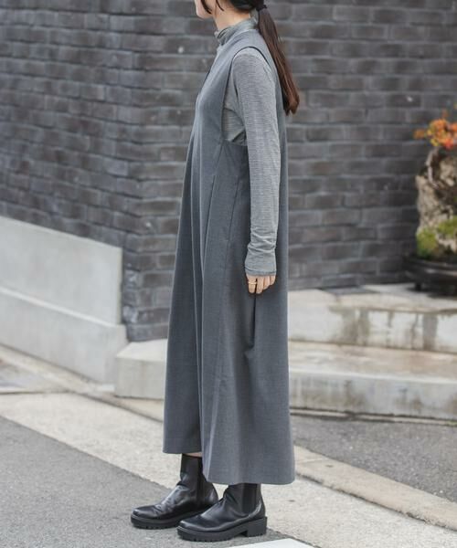 URBAN RESEARCH DOORS / アーバンリサーチ ドアーズ ワンピース | FORK&SPOON　キャリーマンジャンパースカート | 詳細10