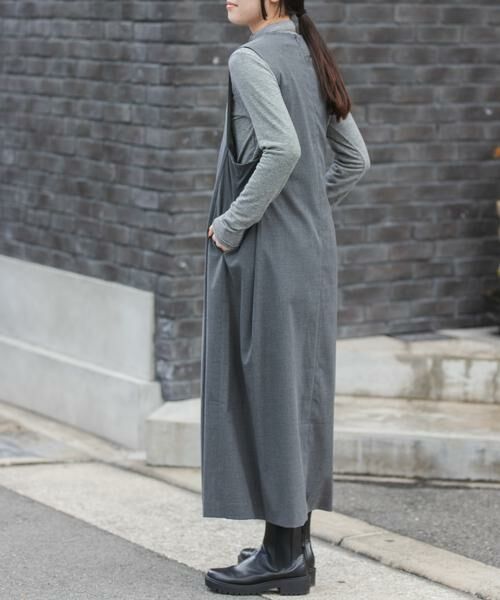 URBAN RESEARCH DOORS / アーバンリサーチ ドアーズ ワンピース | FORK&SPOON　キャリーマンジャンパースカート | 詳細11