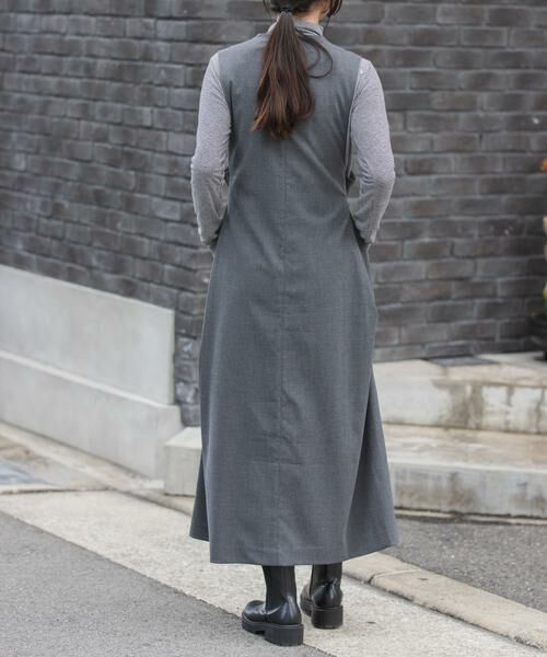 URBAN RESEARCH DOORS / アーバンリサーチ ドアーズ ワンピース | FORK&SPOON　キャリーマンジャンパースカート | 詳細12