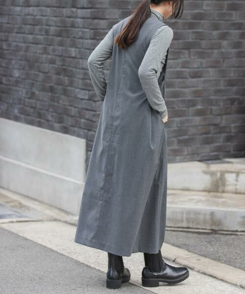 URBAN RESEARCH DOORS / アーバンリサーチ ドアーズ ワンピース | FORK&SPOON　キャリーマンジャンパースカート | 詳細13