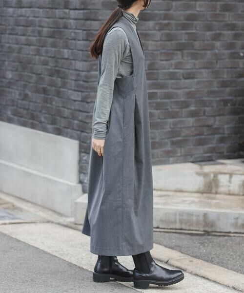 URBAN RESEARCH DOORS / アーバンリサーチ ドアーズ ワンピース | FORK&SPOON　キャリーマンジャンパースカート | 詳細14