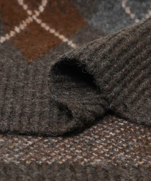 URBAN RESEARCH DOORS / アーバンリサーチ ドアーズ ニット・セーター | FORK&SPOON　アーガイルプルオーバーニット | 詳細5