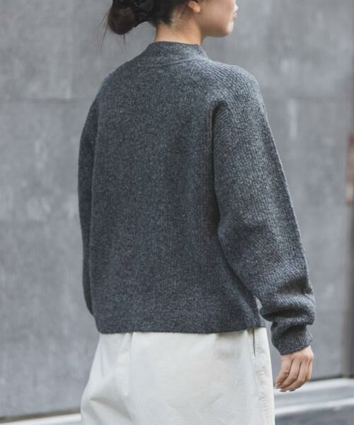 URBAN RESEARCH DOORS / アーバンリサーチ ドアーズ ニット・セーター | FORK&SPOON　畦編みハイネックニット | 詳細24