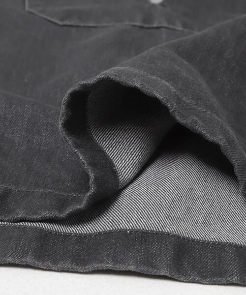 URBAN RESEARCH DOORS / アーバンリサーチ ドアーズ Tシャツ | FORK&SPOON　ペーパーデニムスキッパーシャツ | 詳細20