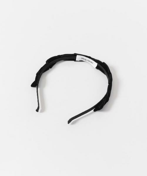 URBAN RESEARCH DOORS / アーバンリサーチ ドアーズ その他 | MILK x SODA　VELVET RIBBON HEADBAND(KIDS) | 詳細1