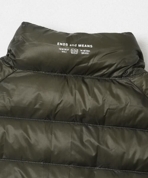 URBAN RESEARCH DOORS / アーバンリサーチ ドアーズ ダウンジャケット・ベスト | ENDS and MEANS　Light Down Pullover Jacket | 詳細5