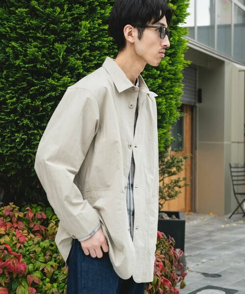 URBAN RESEARCH DOORS / アーバンリサーチ ドアーズ その他アウター | バイオウォッシュ カバーオール ミドルジャケット | 詳細1