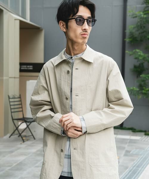 URBAN RESEARCH DOORS / アーバンリサーチ ドアーズ その他アウター | バイオウォッシュ カバーオール ミドルジャケット | 詳細3