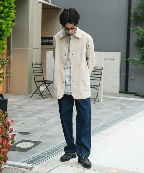 URBAN RESEARCH DOORS / アーバンリサーチ ドアーズ その他アウター | バイオウォッシュ カバーオール ミドルジャケット | 詳細4