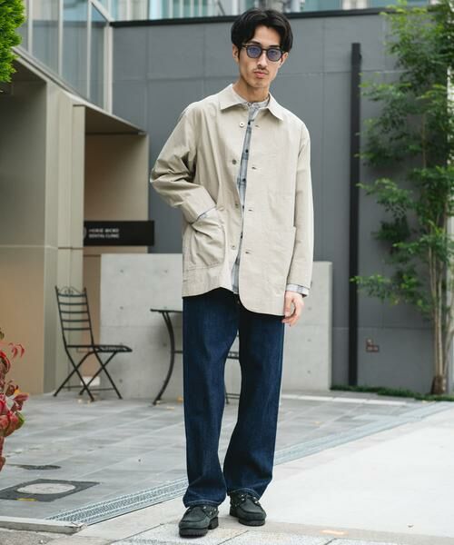 URBAN RESEARCH DOORS / アーバンリサーチ ドアーズ その他アウター | バイオウォッシュ カバーオール ミドルジャケット | 詳細5