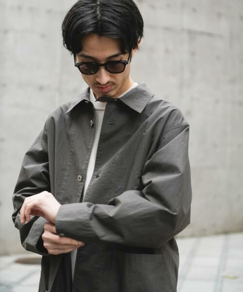 URBAN RESEARCH DOORS / アーバンリサーチ ドアーズ その他アウター | バイオウォッシュ カバーオール ミドルジャケット | 詳細8