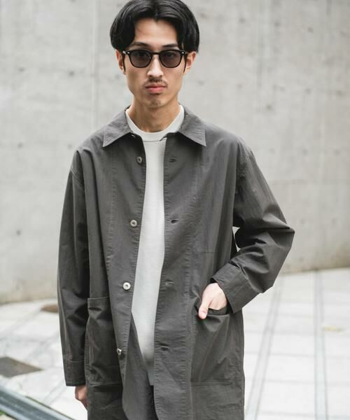 URBAN RESEARCH DOORS / アーバンリサーチ ドアーズ その他アウター | バイオウォッシュ カバーオール ミドルジャケット | 詳細10