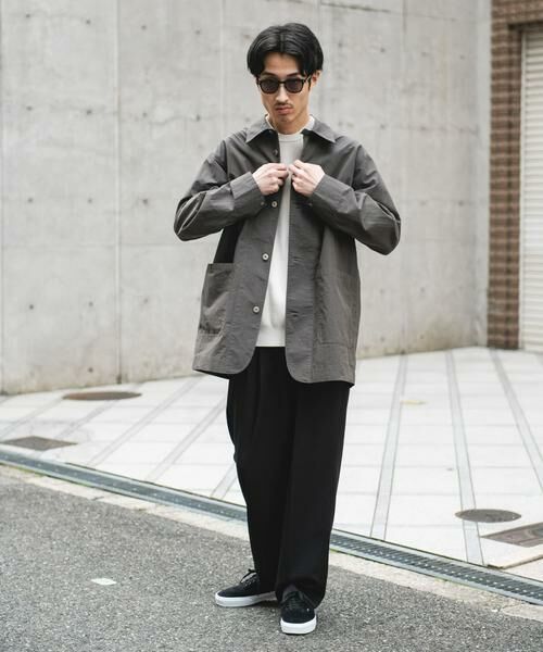 URBAN RESEARCH DOORS / アーバンリサーチ ドアーズ その他アウター | バイオウォッシュ カバーオール ミドルジャケット | 詳細11