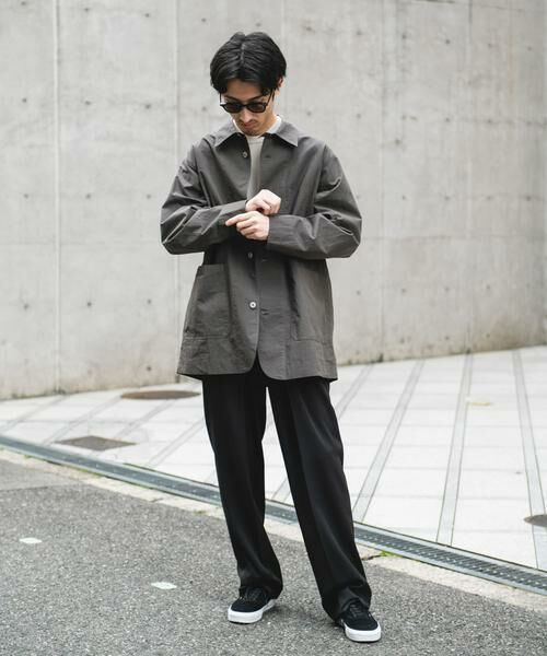 URBAN RESEARCH DOORS / アーバンリサーチ ドアーズ その他アウター | バイオウォッシュ カバーオール ミドルジャケット | 詳細12