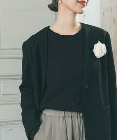 URBAN RESEARCH DOORS / アーバンリサーチ ドアーズ Tシャツ | ポコポコレースロングTシャツ