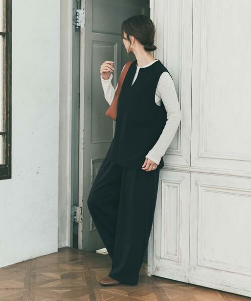 URBAN RESEARCH DOORS / アーバンリサーチ ドアーズ Tシャツ | ポコポコレースロングTシャツ | 詳細5