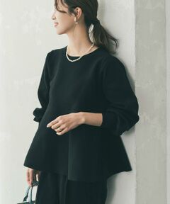 URBAN RESEARCH DOORS / アーバンリサーチ ドアーズ ニット・セーター | ペプラムKNIT