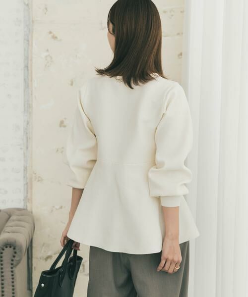 URBAN RESEARCH DOORS / アーバンリサーチ ドアーズ ニット・セーター | ペプラムKNIT | 詳細1