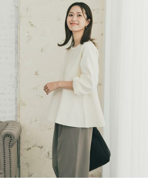 URBAN RESEARCH DOORS / アーバンリサーチ ドアーズ ニット・セーター | ペプラムKNIT | 詳細5