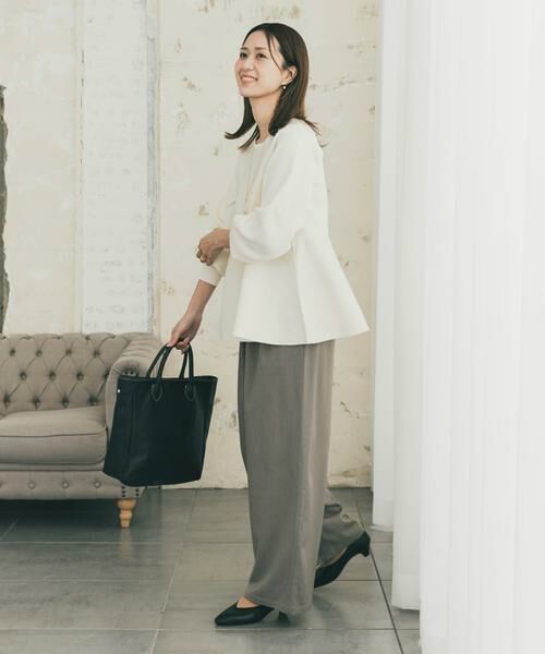 URBAN RESEARCH DOORS / アーバンリサーチ ドアーズ ニット・セーター | ペプラムKNIT | 詳細6