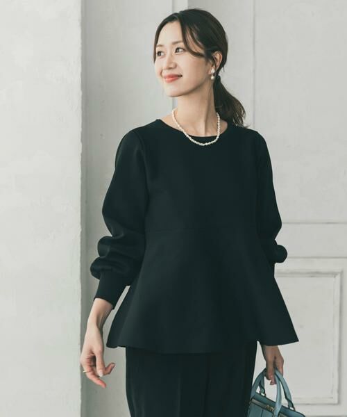 URBAN RESEARCH DOORS / アーバンリサーチ ドアーズ ニット・セーター | ペプラムKNIT | 詳細13