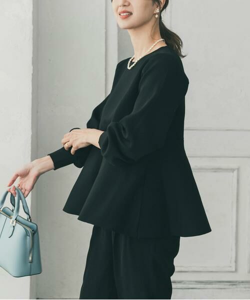 URBAN RESEARCH DOORS / アーバンリサーチ ドアーズ ニット・セーター | ペプラムKNIT | 詳細14