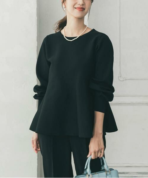 URBAN RESEARCH DOORS / アーバンリサーチ ドアーズ ニット・セーター | ペプラムKNIT | 詳細15