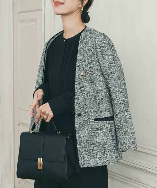 URBAN RESEARCH DOORS / アーバンリサーチ ドアーズ シャツ・ブラウス | ピンタックゴールドボタンブラウス | 詳細2