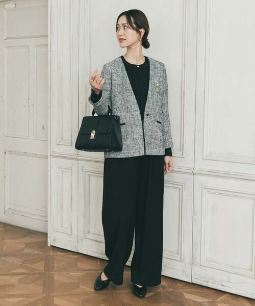 URBAN RESEARCH DOORS / アーバンリサーチ ドアーズ シャツ・ブラウス | ピンタックゴールドボタンブラウス | 詳細5