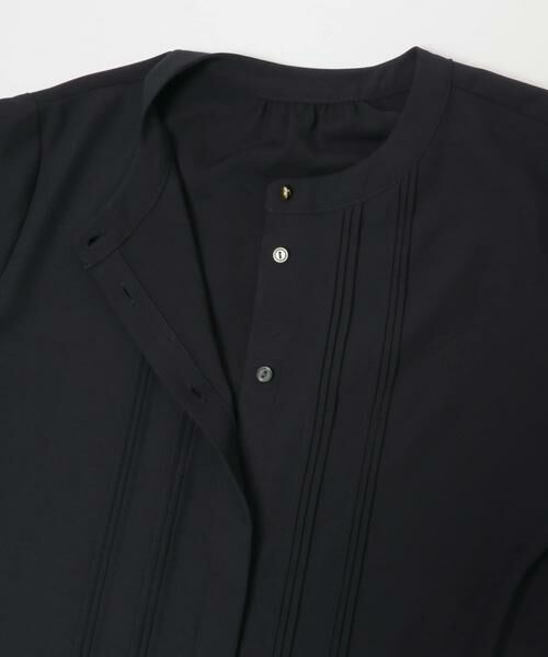 URBAN RESEARCH DOORS / アーバンリサーチ ドアーズ シャツ・ブラウス | ピンタックゴールドボタンブラウス | 詳細7