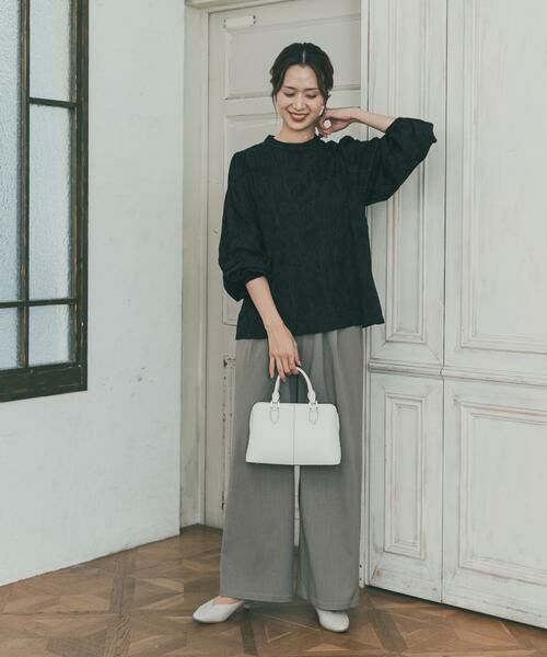 URBAN RESEARCH DOORS / アーバンリサーチ ドアーズ シャツ・ブラウス | フラワーオパールブラウス | 詳細16