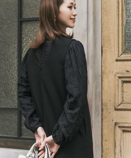 URBAN RESEARCH DOORS / アーバンリサーチ ドアーズ サロペット・オールインワン | Vネックタックオールインワン | 詳細2