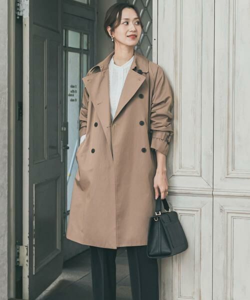 URBAN RESEARCH DOORS / アーバンリサーチ ドアーズ トレンチコート | 撥水トレンチコート（ベージュ）