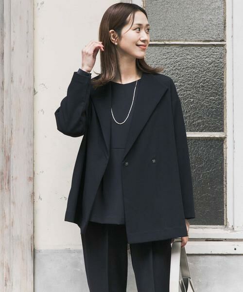 URBAN RESEARCH DOORS / アーバンリサーチ ドアーズ その他アウター | ダブルクロスショートコート | 詳細1