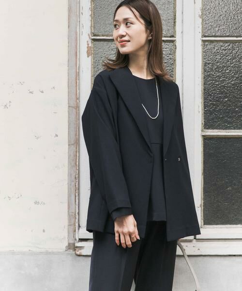 URBAN RESEARCH DOORS / アーバンリサーチ ドアーズ その他アウター | ダブルクロスショートコート | 詳細2